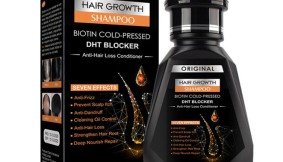 Biotin Cold Pressed DHT Blocker and Hair Growth Shampoo